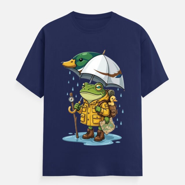 Rainy Explorer Frog Tee