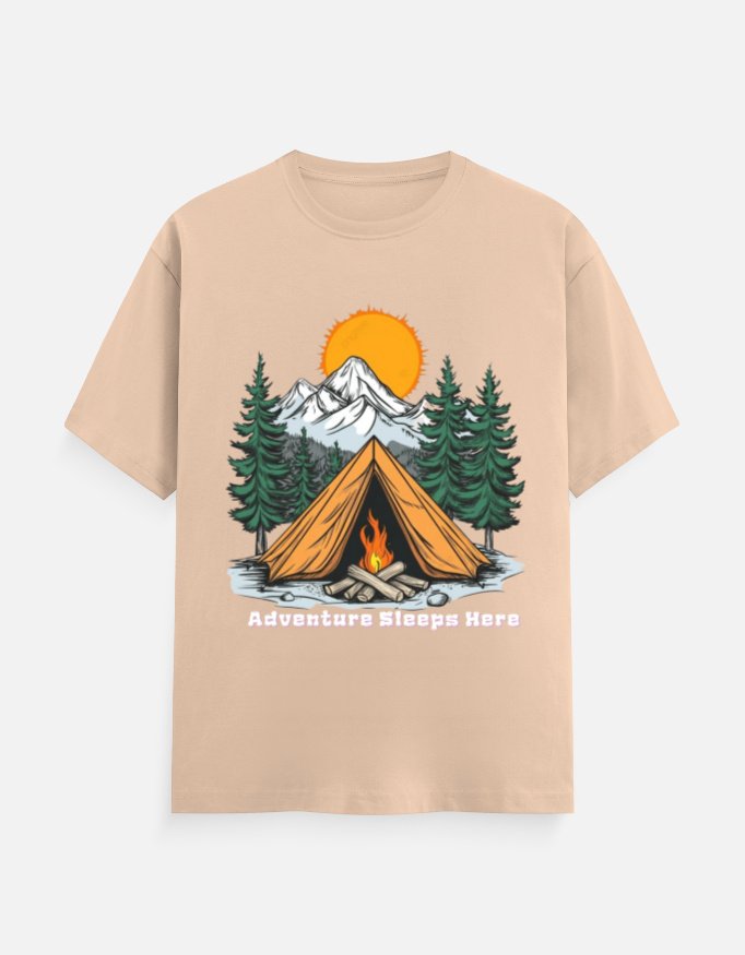 Adventure Sleeps Here Tee - Image 4