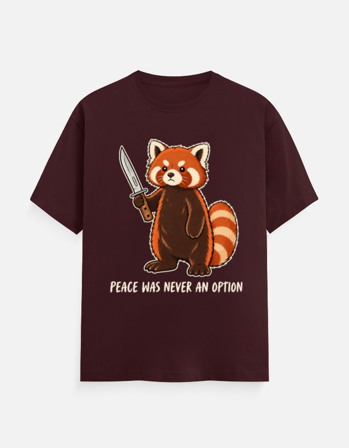 Peace Was Never An Option Tee - Image 5