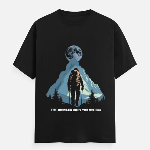 The Mountain Owes You Nothing Tee
