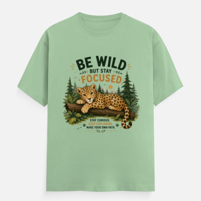 Be Wild Leopard Tee
