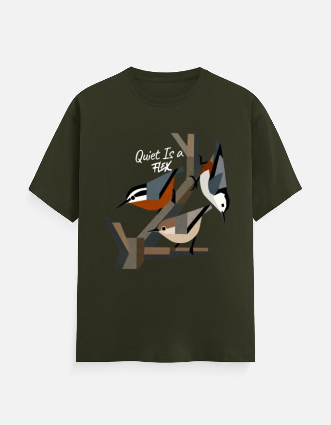 Quiet Is A Flex Tee - Image 4