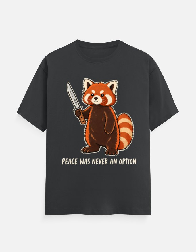 Peace Was Never An Option Tee - Image 2