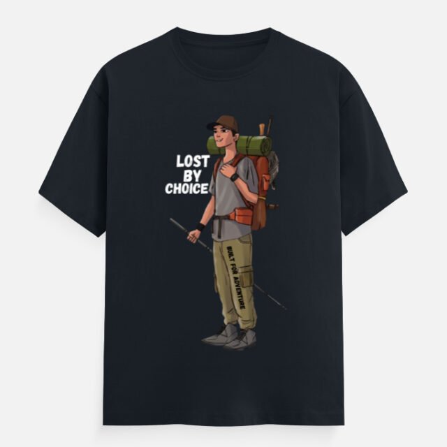 Lost By Choice Backpacker Tee