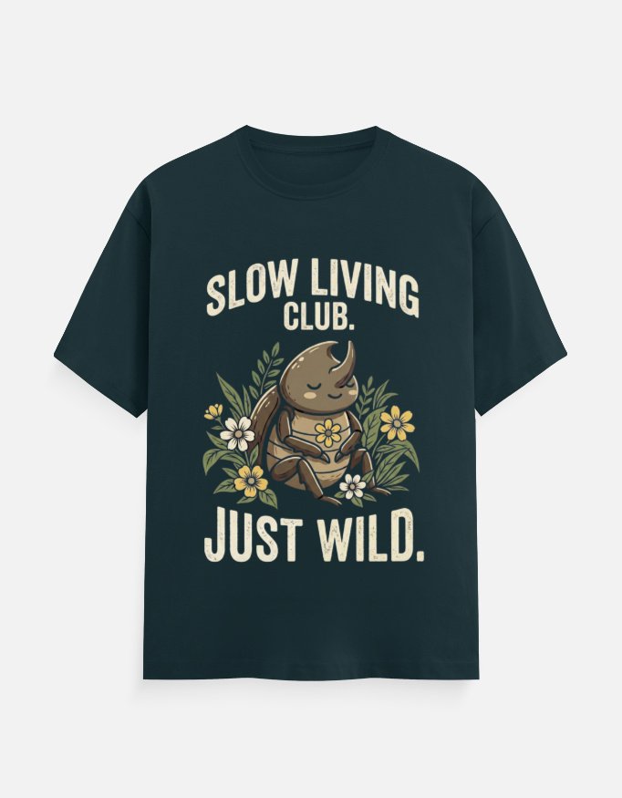 Slow Living Club Tee - Image 3