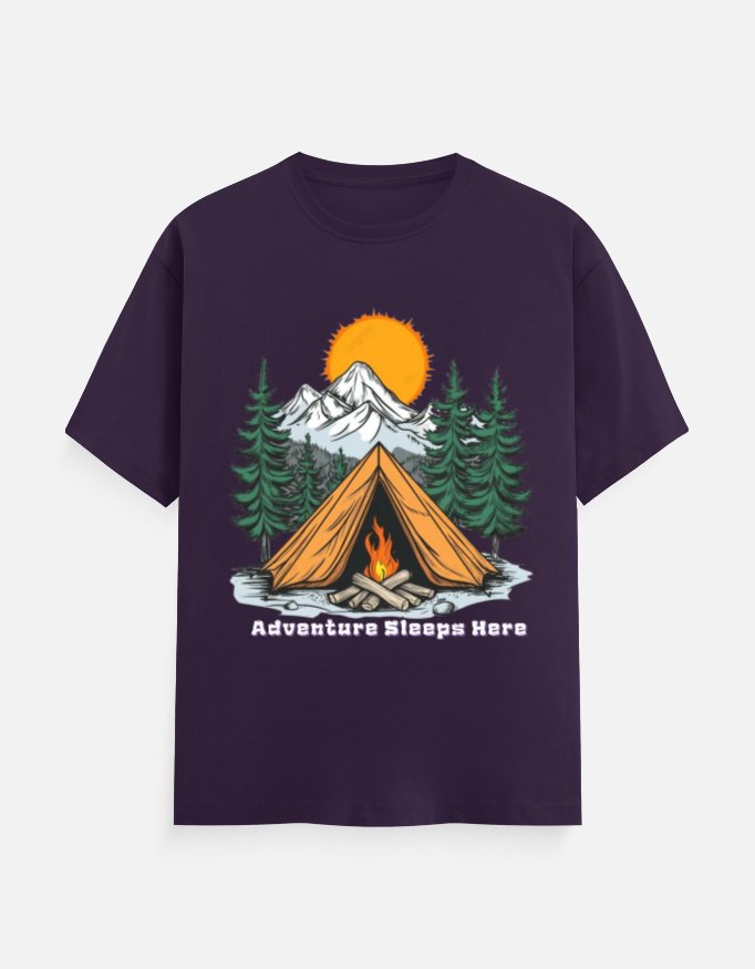 Adventure Sleeps Here Tee - Image 6