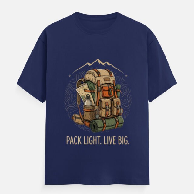 Pack Light Live Big Tee