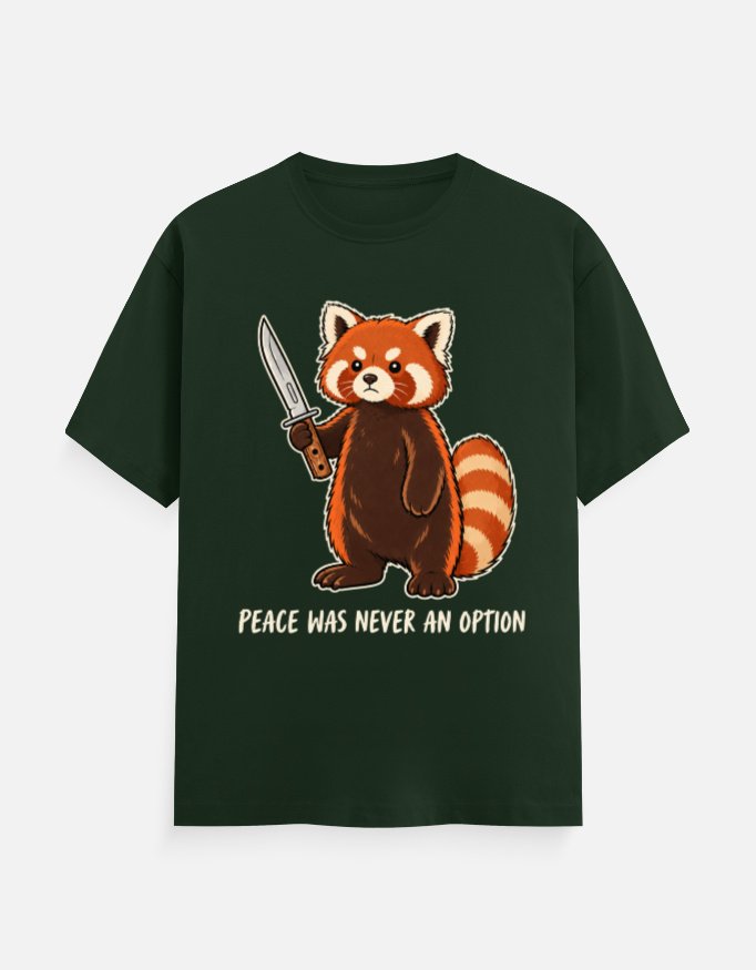 Peace Was Never An Option Tee - Image 6