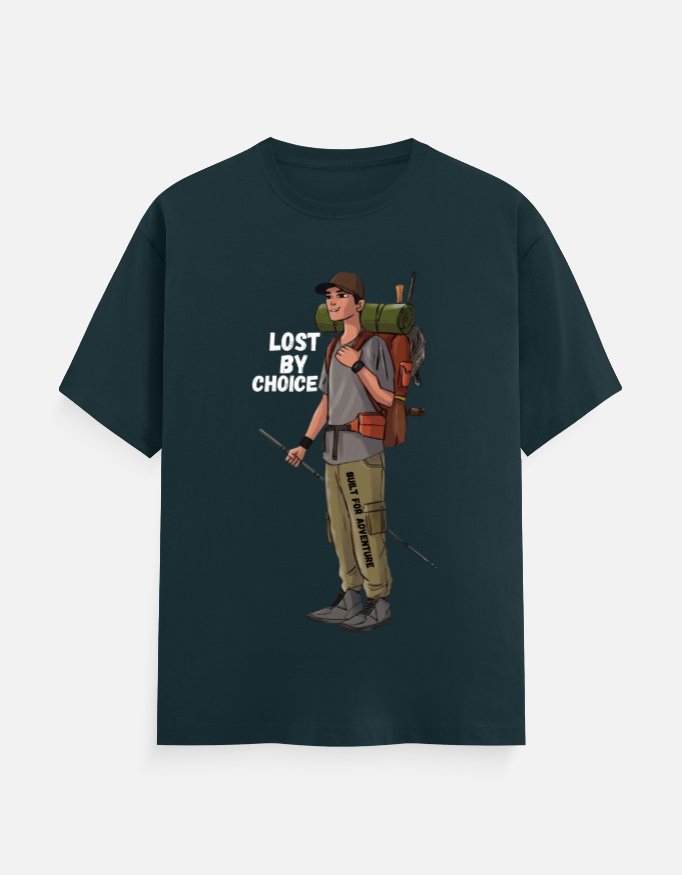Lost By Choice Backpacker Tee - Image 8