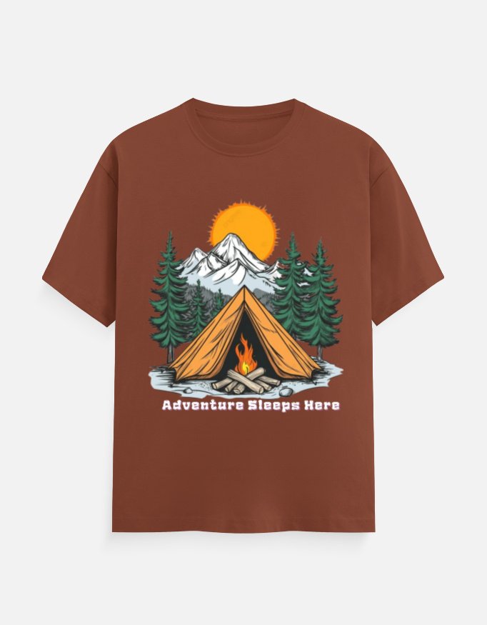Adventure Sleeps Here Tee - Image 2