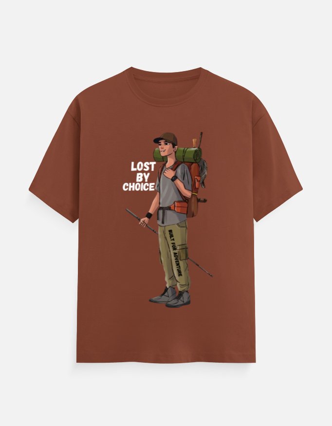 Lost By Choice Backpacker Tee - Image 2