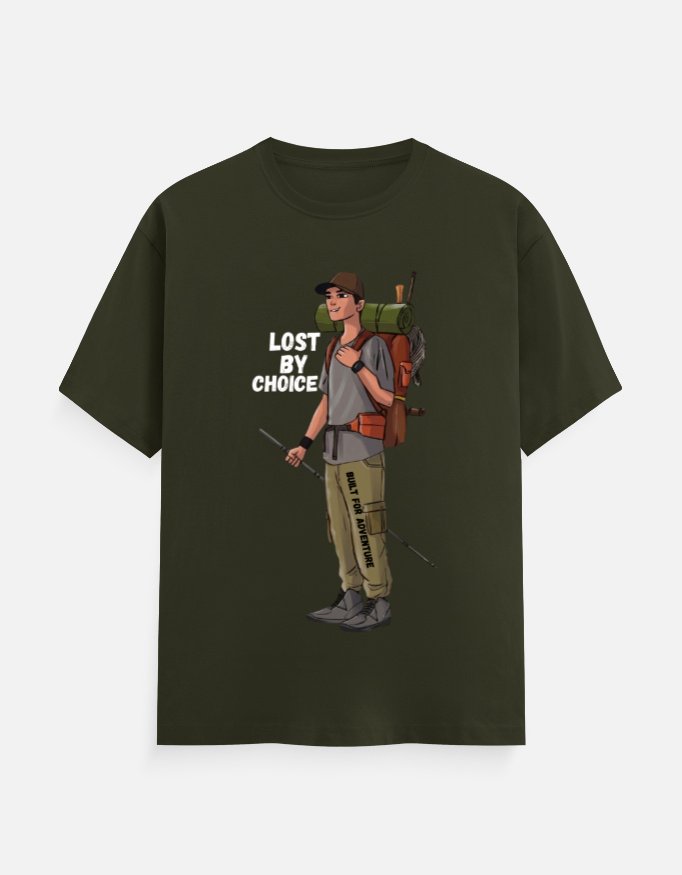 Lost By Choice Backpacker Tee - Image 6