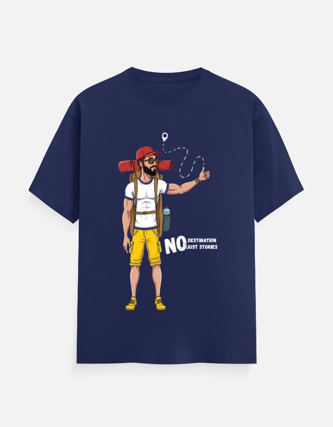 No Destination Just Stories Tee - Image 5