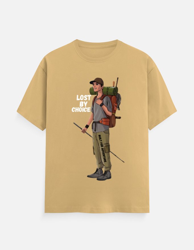 Lost By Choice Backpacker Tee - Image 5