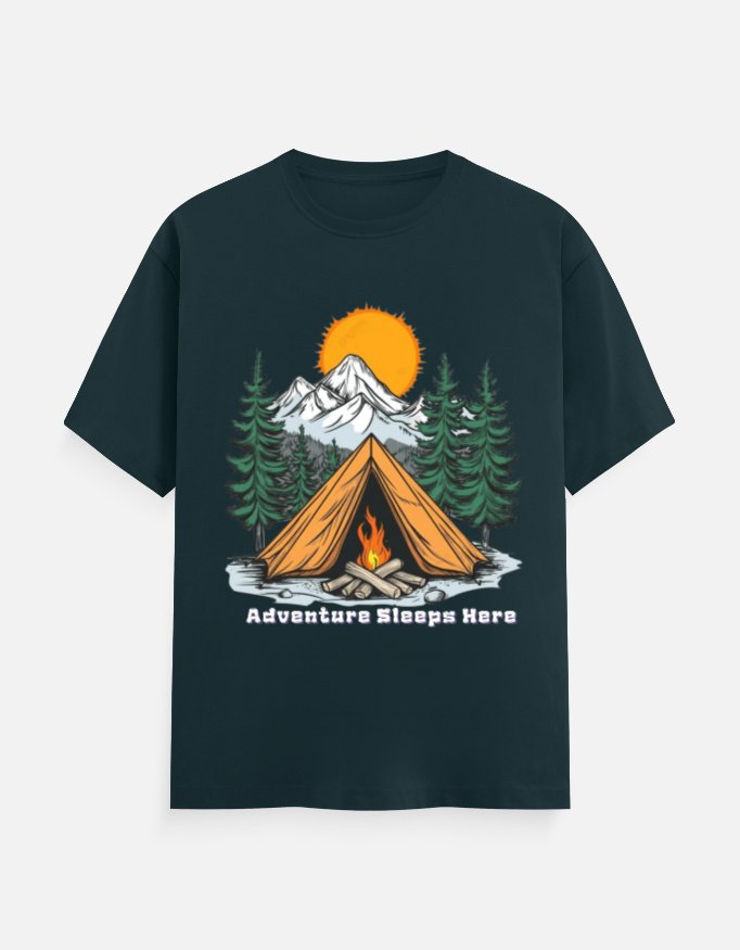 Adventure Sleeps Here Tee - Image 5