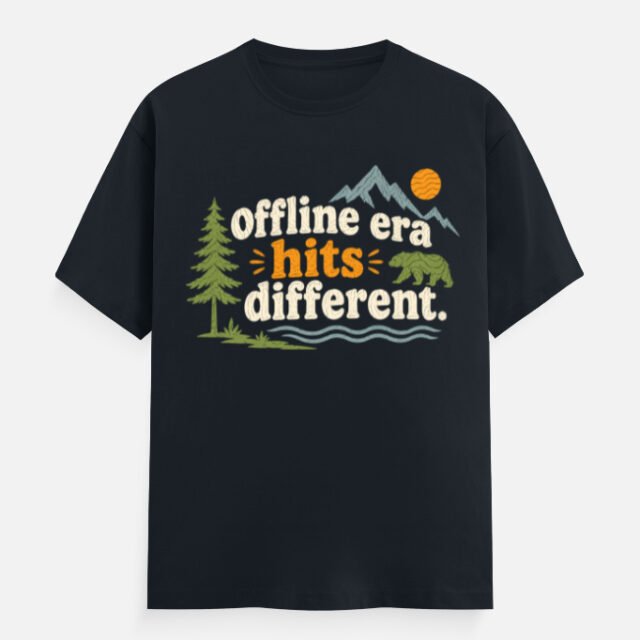 Offline Era Hits Different Tee