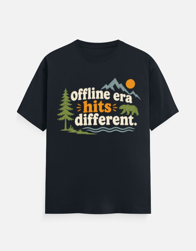 Offline Era Hits Different Tee