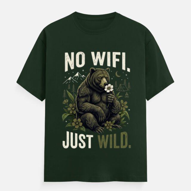 No Wifi Just Wild Tee