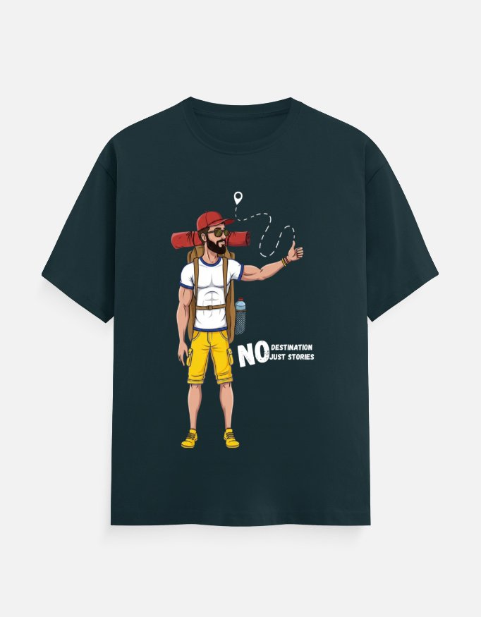 No Destination Just Stories Tee - Image 4