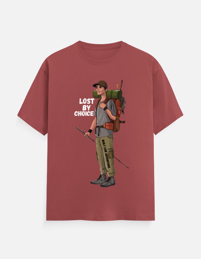 Lost By Choice Backpacker Tee - Image 4