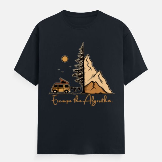 Escape The Algorithm Tee