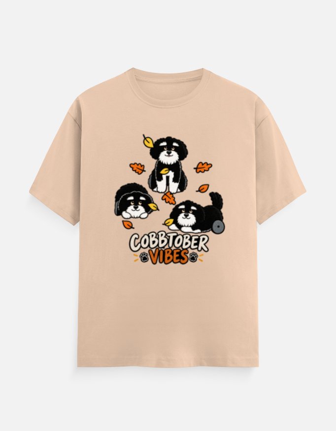 Cobbtober Vibes Fall Dogs Tee - Image 2
