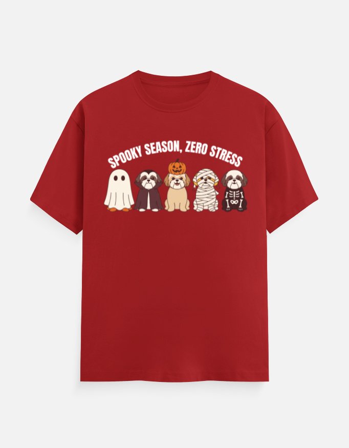 Spooky Season Zero Stress Dogs Tee - Image 6