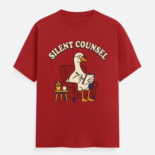 Silent Counsel Goose Graphic Tee