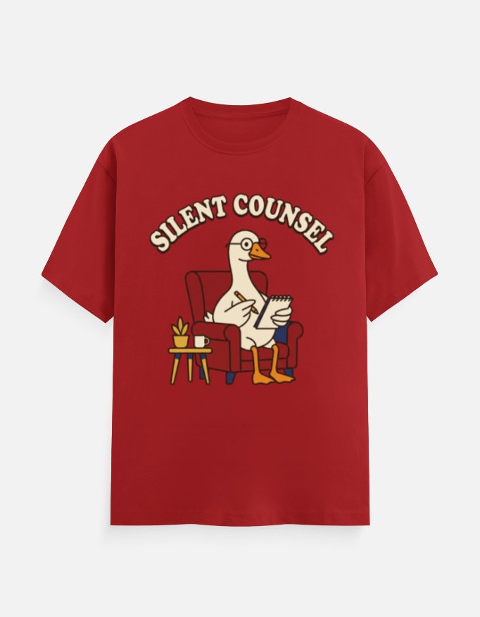 Silent Counsel Goose Graphic Tee