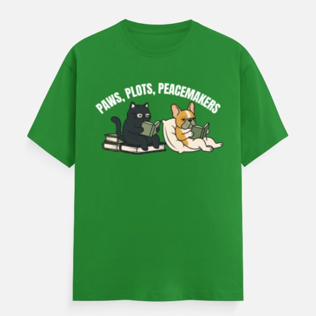 Paws Plots Peacemakers Tee