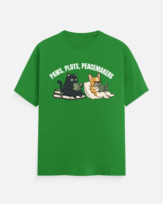 Paws Plots Peacemakers Tee
