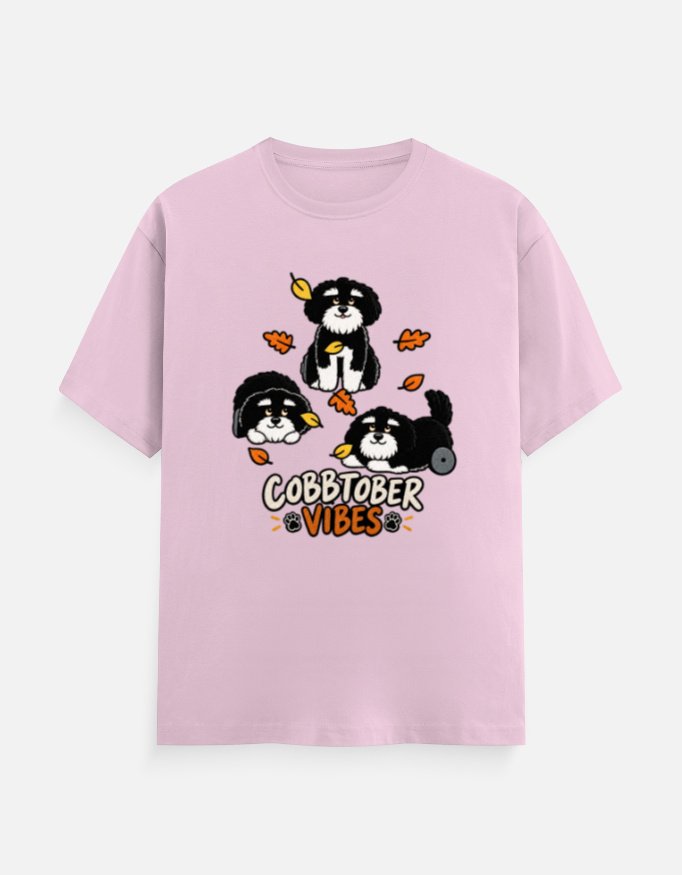 Cobbtober Vibes Fall Dogs Tee - Image 3