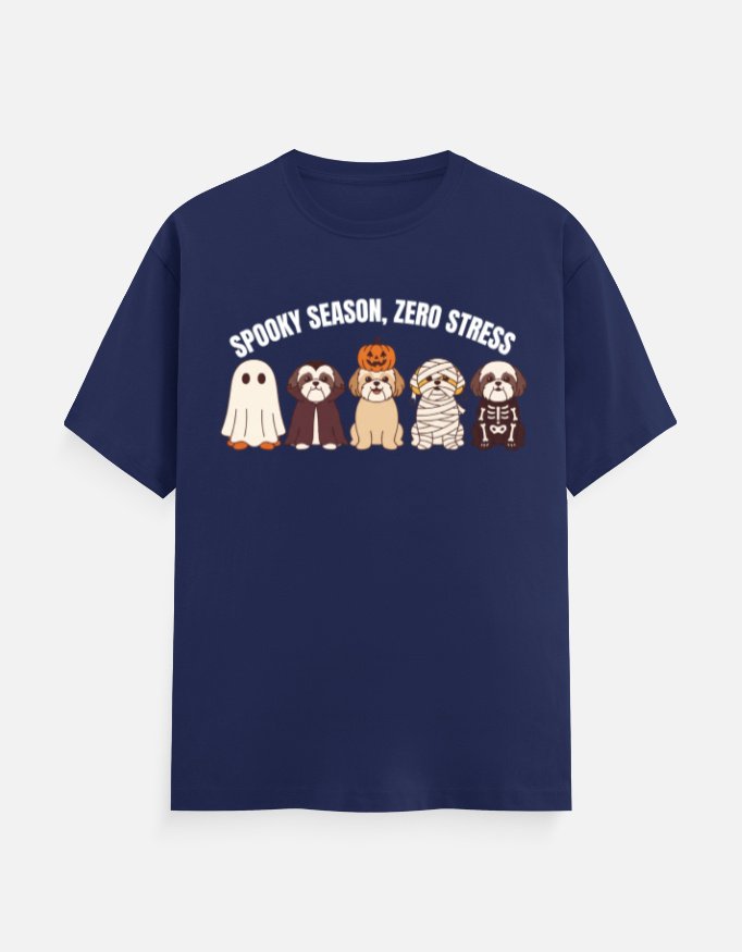 Spooky Season Zero Stress Dogs Tee - Image 7