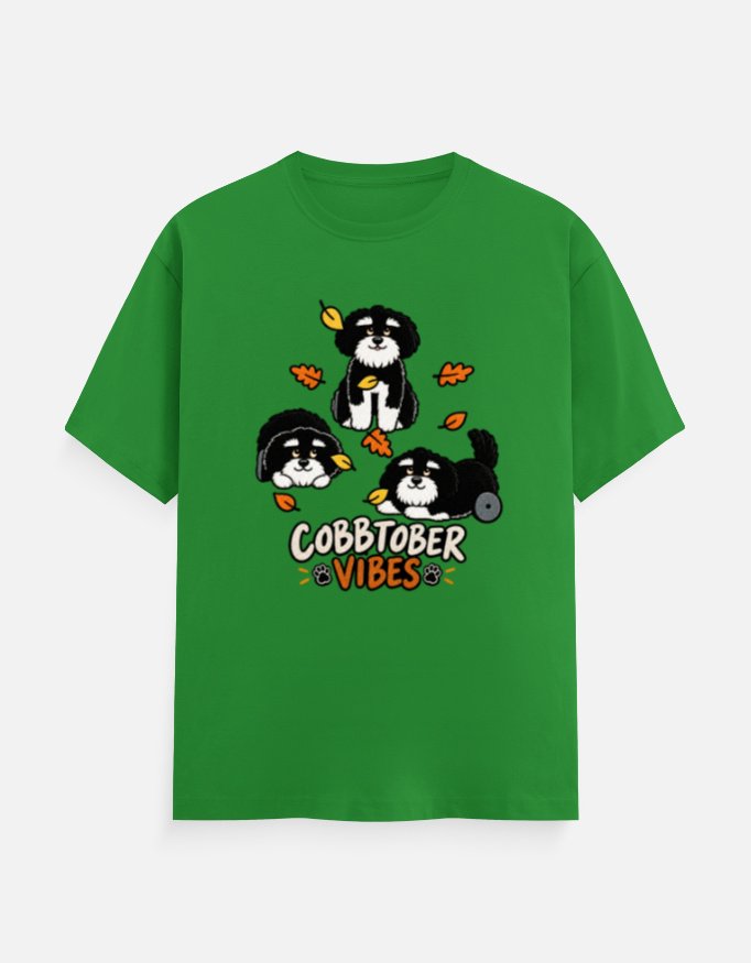 Cobbtober Vibes Fall Dogs Tee - Image 5