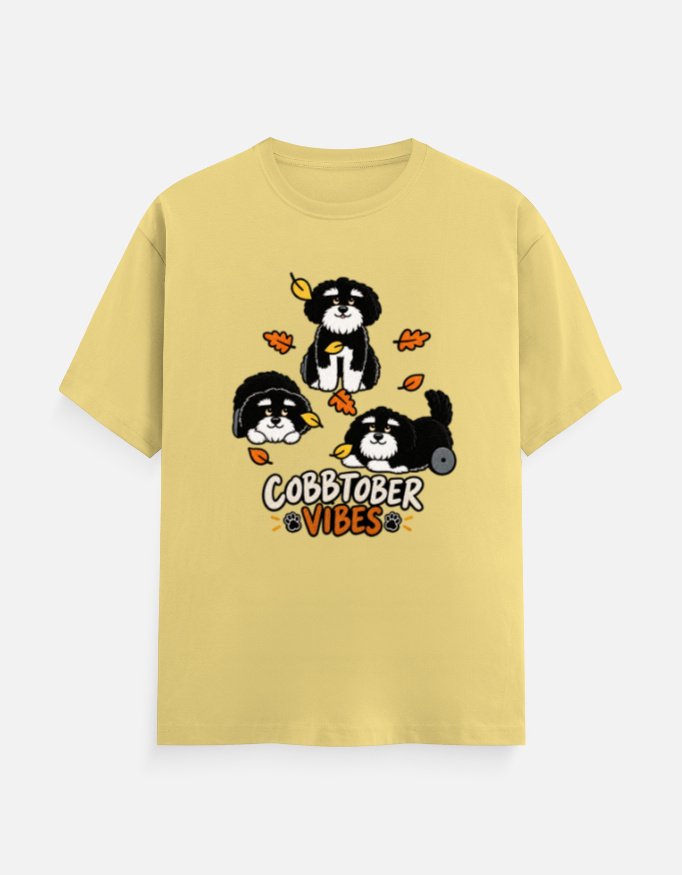 Cobbtober Vibes Fall Dogs Tee - Image 7