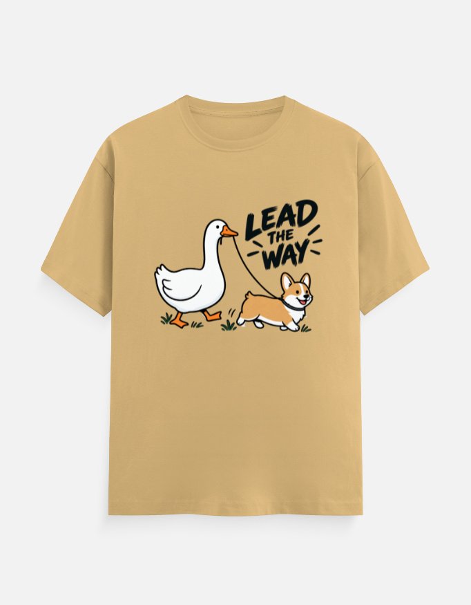 Lead The Way Goose & Corgi Tee - Image 5