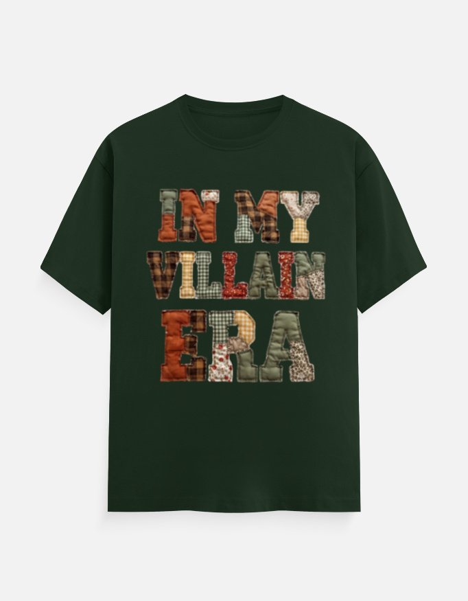 In My Villain Era Patchwork Graphic Tee - Image 7