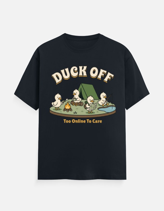 Duck Off Camping Squad Tee - Image 7