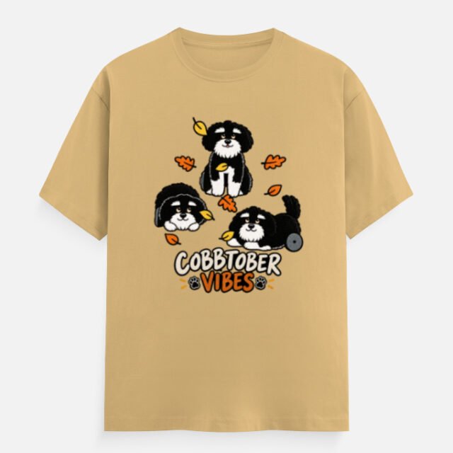 Cobbtober Vibes Fall Dogs Tee