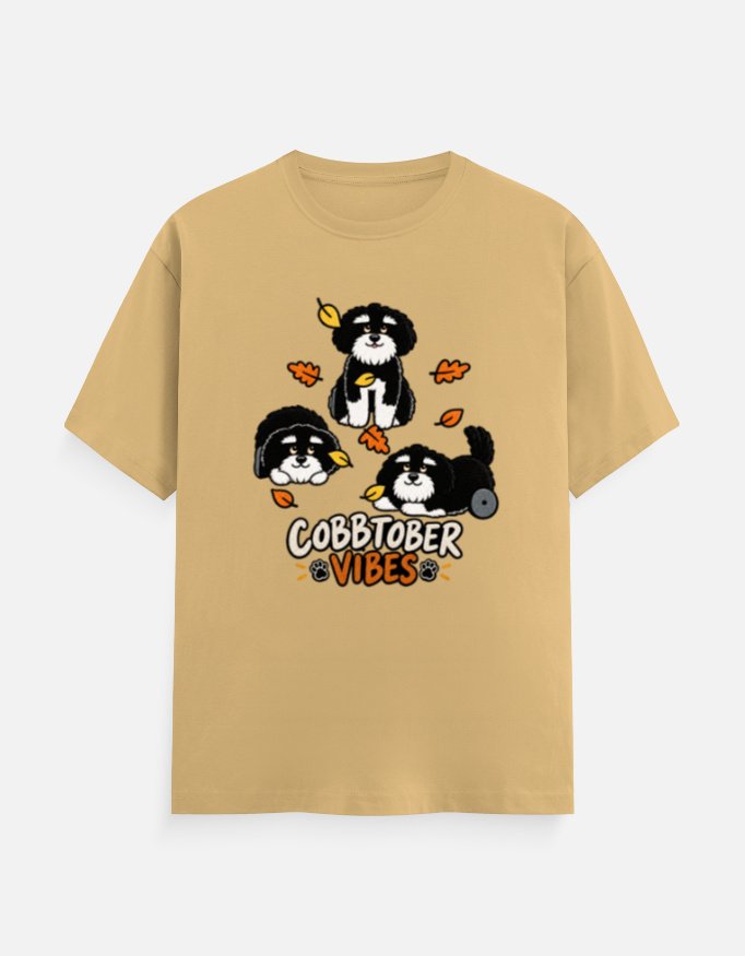 Cobbtober Vibes Fall Dogs Tee