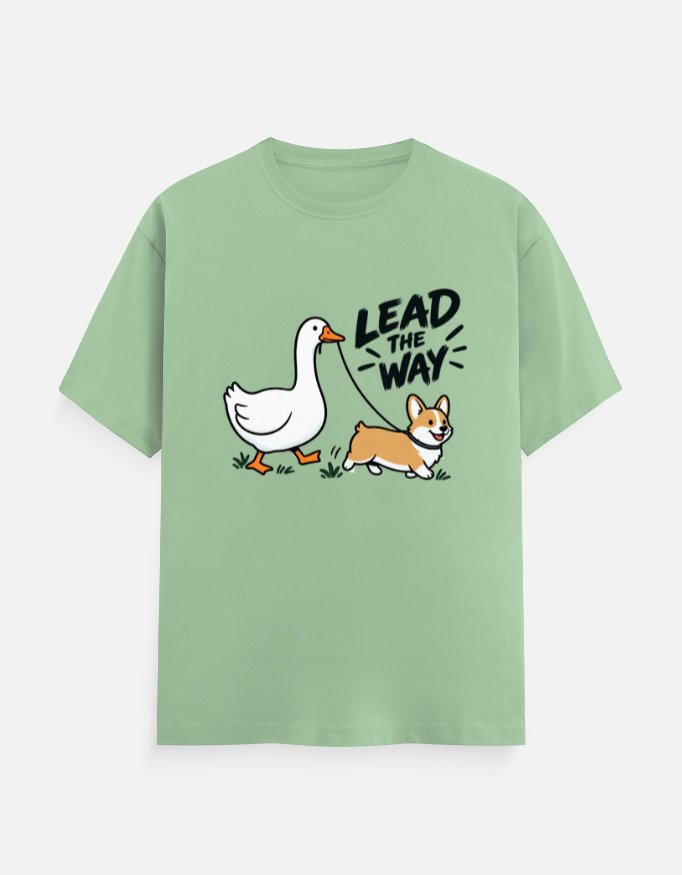 Lead The Way Goose & Corgi Tee - Image 3