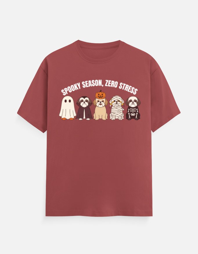 Spooky Season Zero Stress Dogs Tee - Image 3