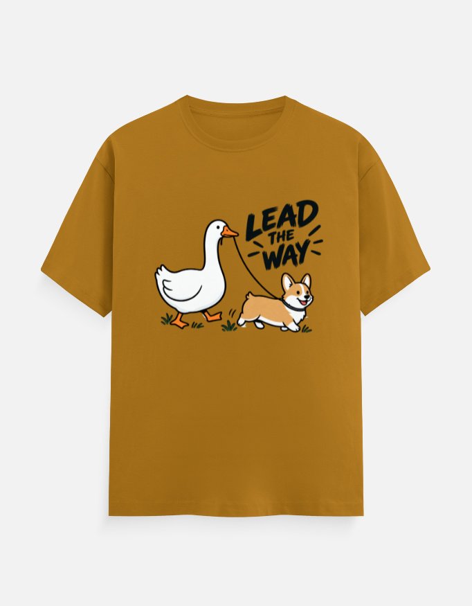 Lead The Way Goose & Corgi Tee - Image 6