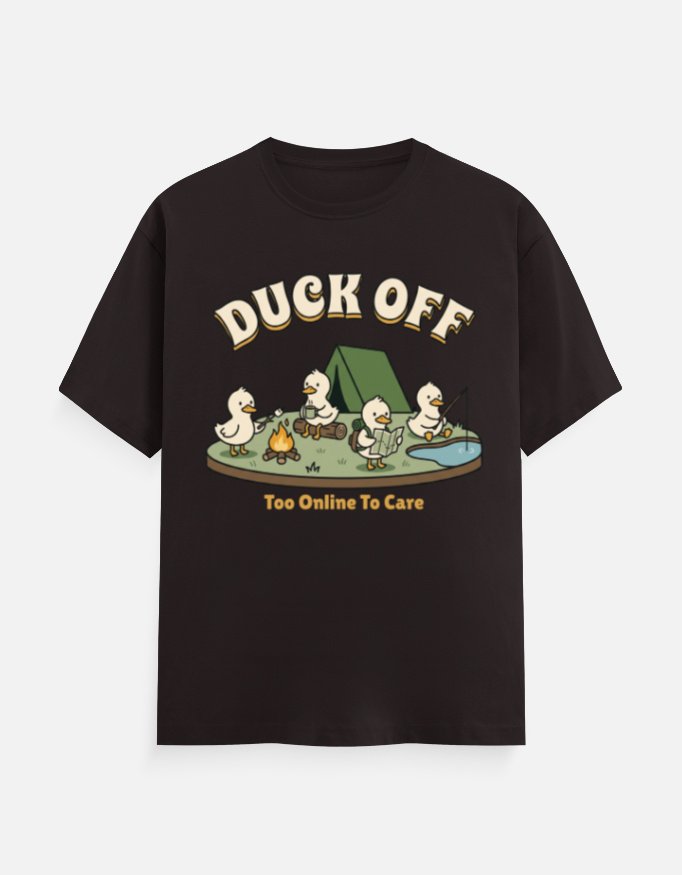 Duck Off Camping Squad Tee - Image 9