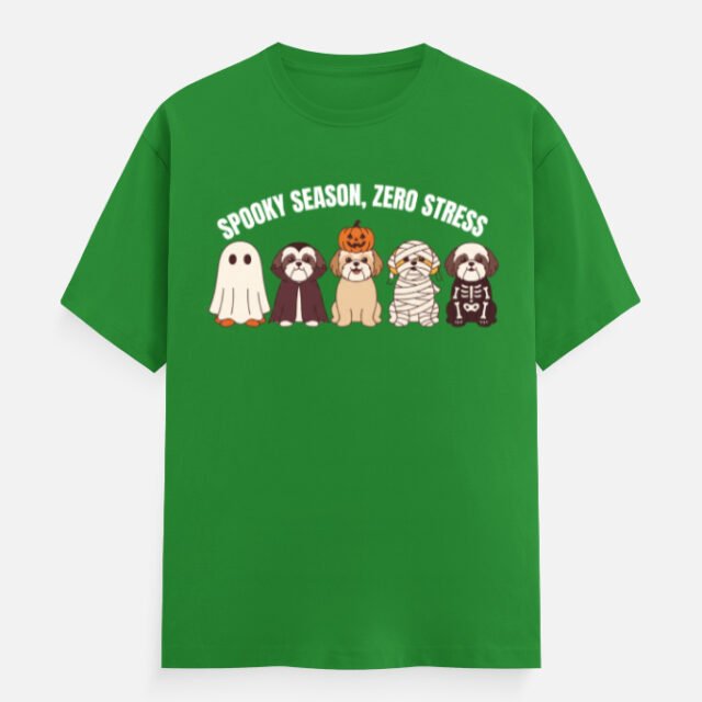 Spooky Season Zero Stress Dogs Tee