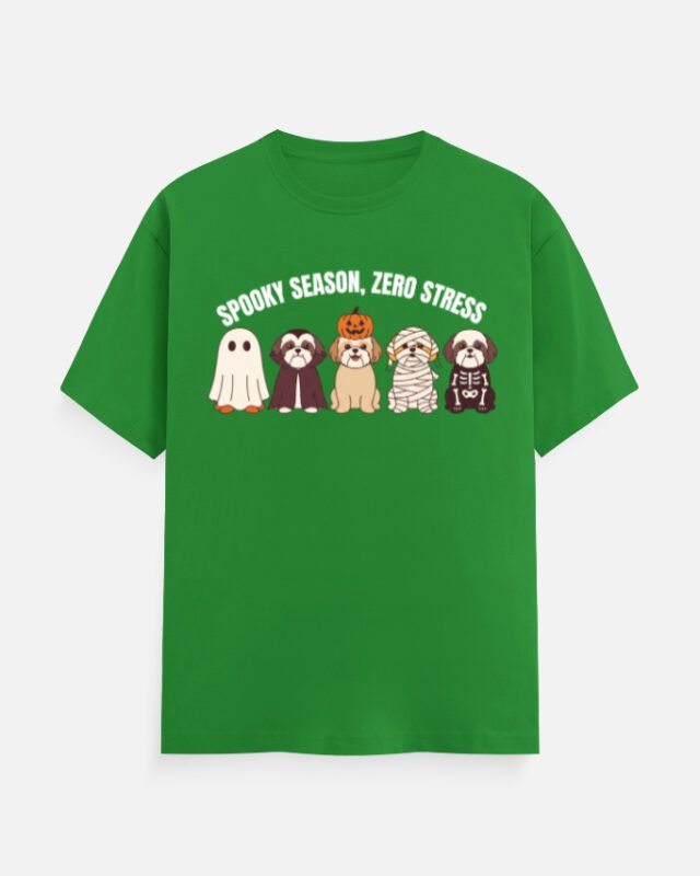 Spooky Season Zero Stress Dogs Tee