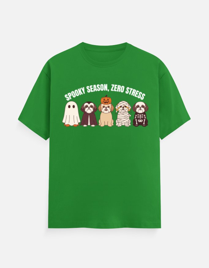 Spooky Season Zero Stress Dogs Tee