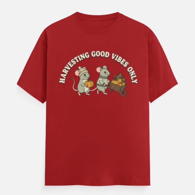 Harvesting Good Vibes Only Mice Graphic Tee