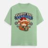 Fluffy Yet Fearless Highland Cow Tee
