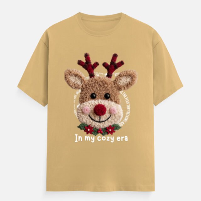 In My Cozy Era Reindeer Tee